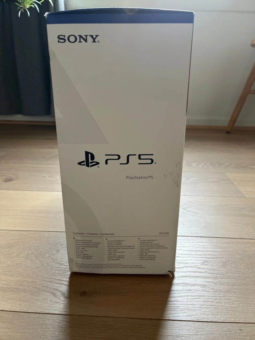Sony PS5 Console in White with Black Accents
